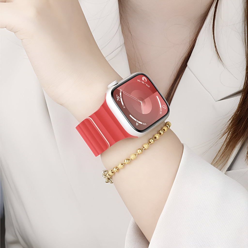 Correa Apple Watch, de silicona, ideal para el deporte, unisex, modelo Bryn