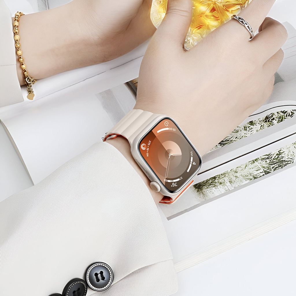 Correa Apple Watch, de silicona, ideal para el deporte, unisex, modelo Bryn