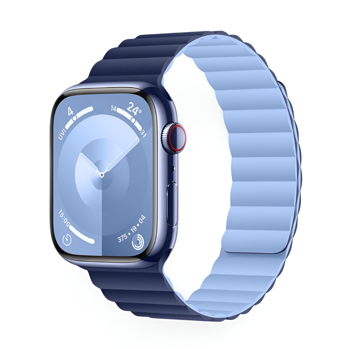 Correa Apple Watch, de silicona, ideal para el deporte, unisex, modelo Bryn