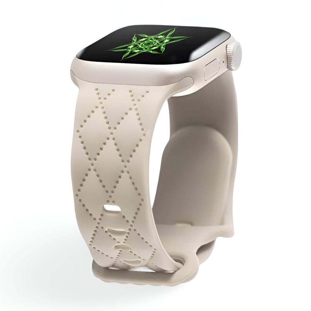 Correa Apple Watch, de silicona, unisex, modelo Caliope