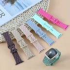 Correa Apple Watch, de silicona, unisex, modelo Caliope