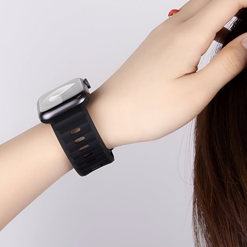 Correa de Apple Watch, de silicona, unisex, modelo Kylix