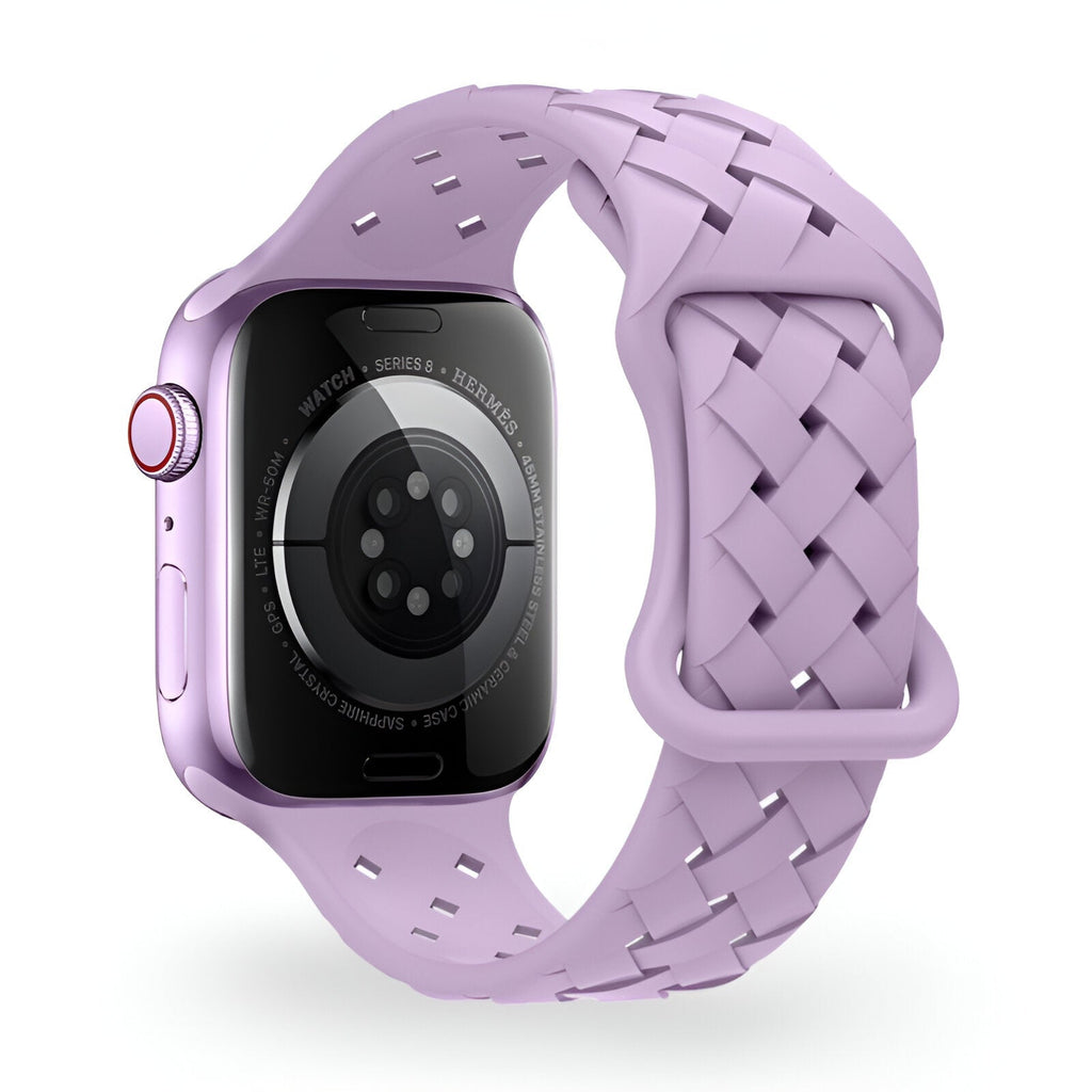 Correa de Apple Watch, de silicona, unisex, modelo Quorra