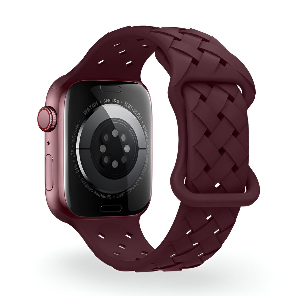 Correa de Apple Watch, de silicona, unisex, modelo Quorra
