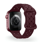 Correa de Apple Watch, de silicona, unisex, modelo Quorra