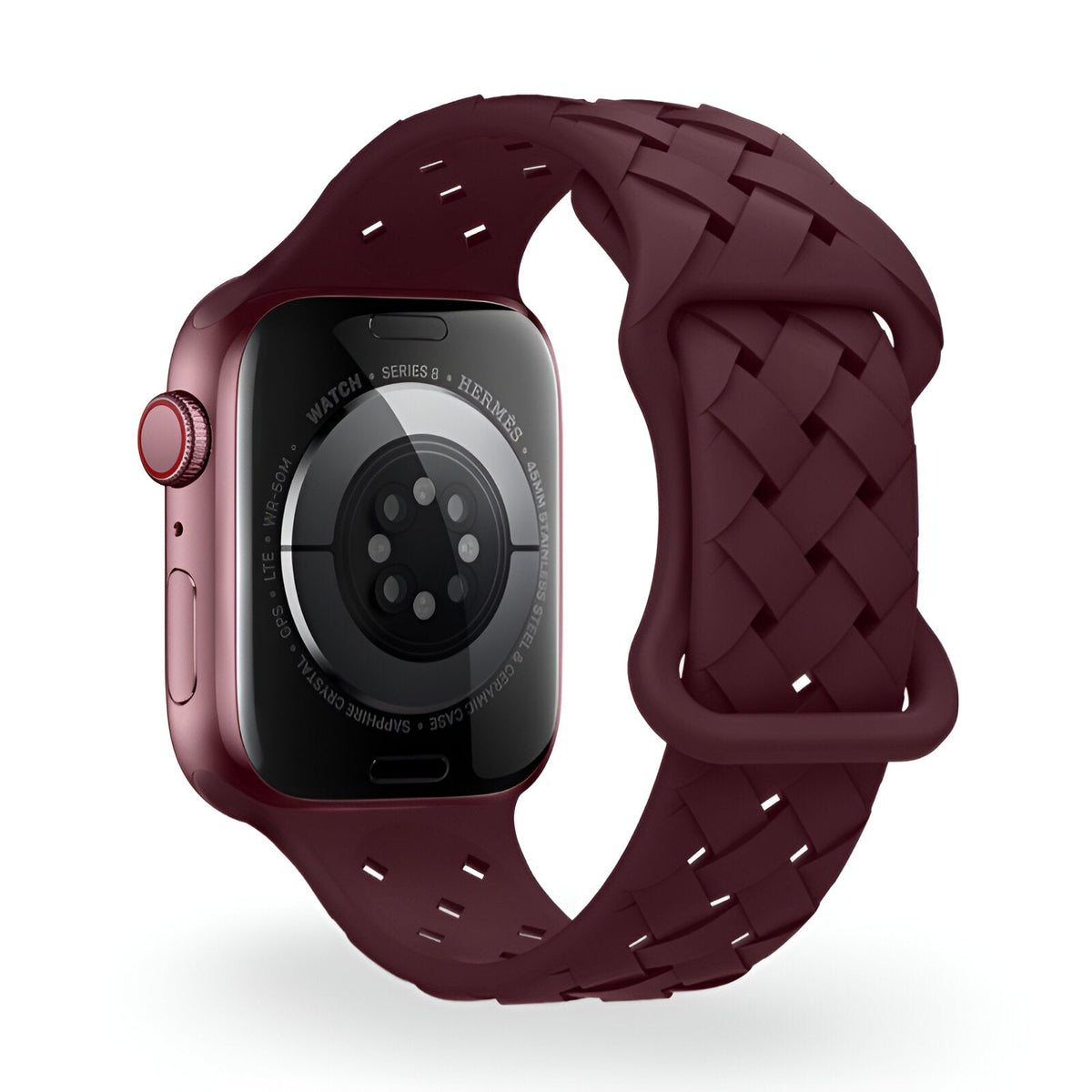 Correa de Apple Watch, de silicona, unisex, modelo Quorra