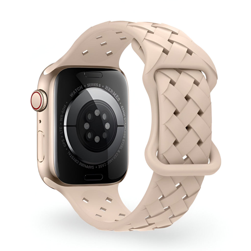 Correa de Apple Watch, de silicona, unisex, modelo Quorra