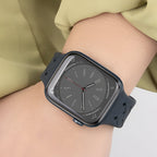 Correa de Apple Watch, de silicona, unisex, modelo Quorra