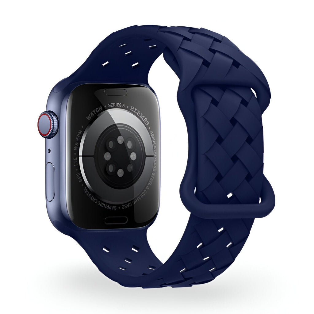 Correa de Apple Watch, de silicona, unisex, modelo Quorra