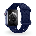 Correa de Apple Watch, de silicona, unisex, modelo Quorra