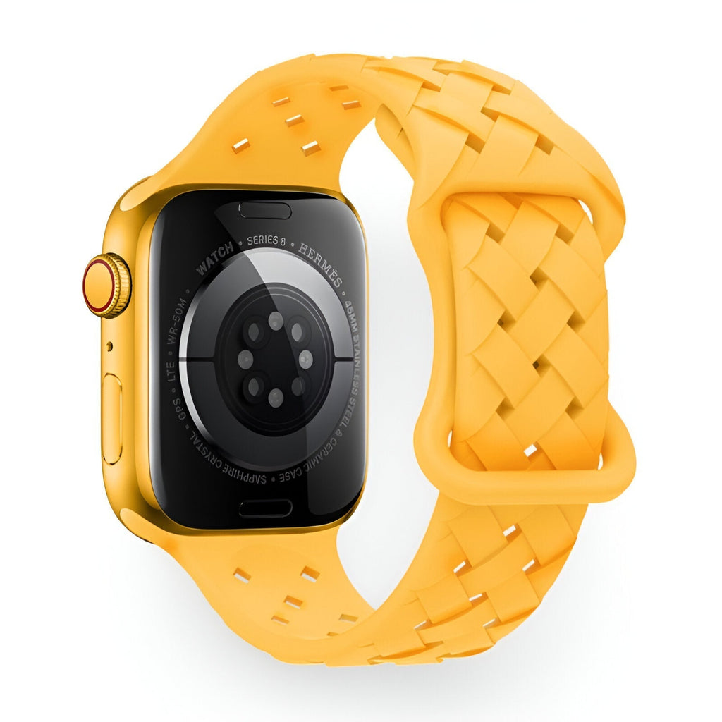 Correa de Apple Watch, de silicona, unisex, modelo Quorra