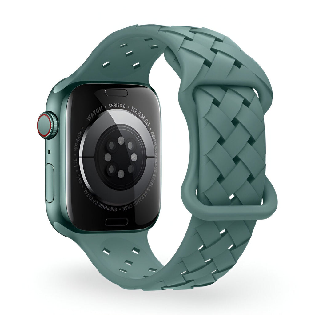 Correa de Apple Watch, de silicona, unisex, modelo Quorra
