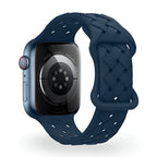 Correa de Apple Watch, de silicona, unisex, modelo Quorra