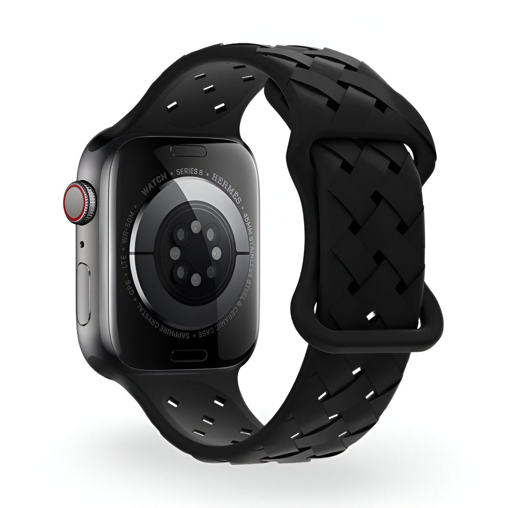 Correa de Apple Watch, de silicona, unisex, modelo Quorra
