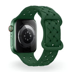 Correa de Apple Watch, de silicona, unisex, modelo Quorra