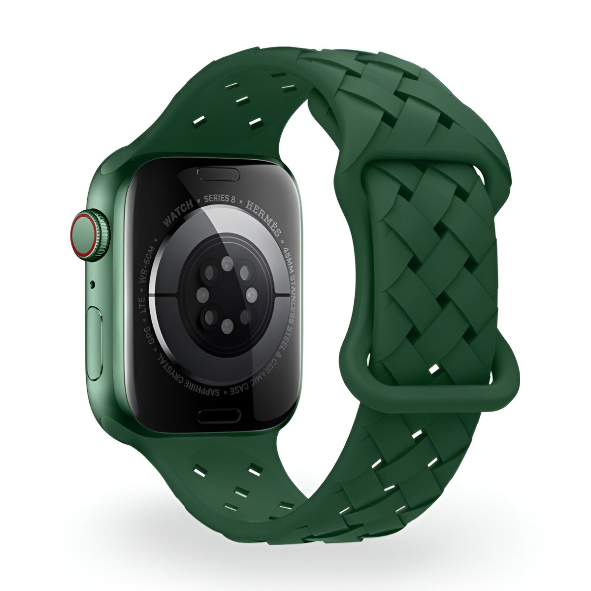 Correa de Apple Watch, de silicona, unisex, modelo Quorra