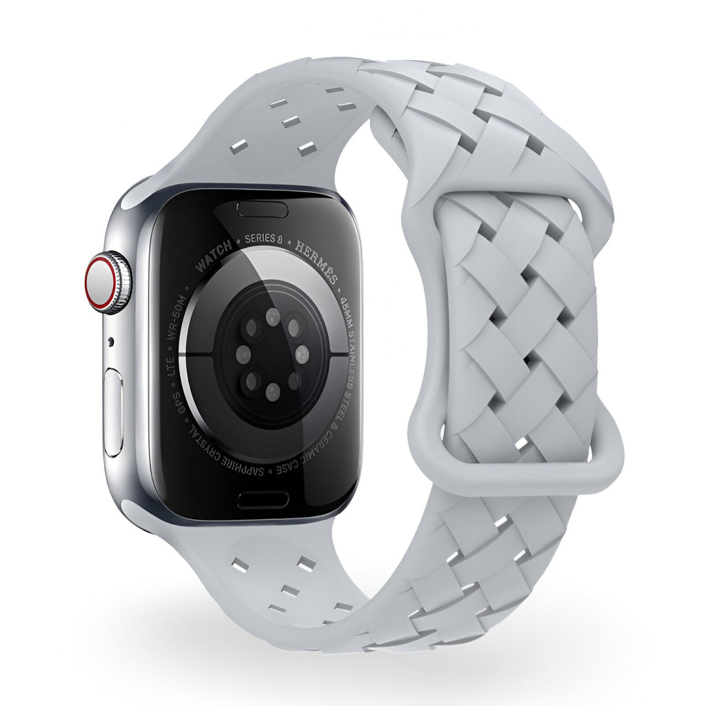 Correa de Apple Watch, de silicona, unisex, modelo Quorra
