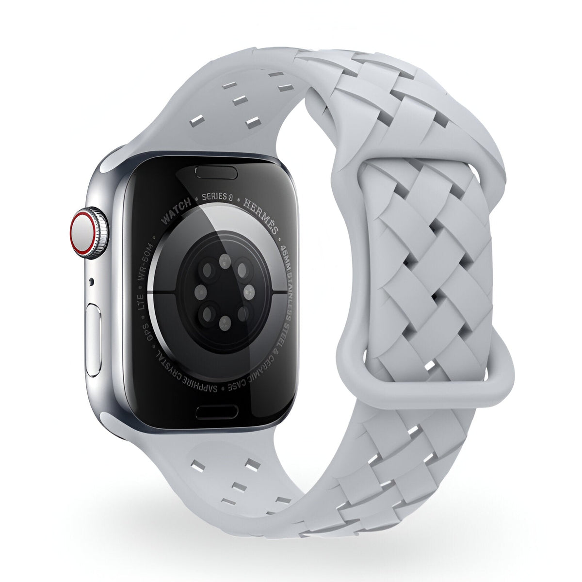 Correa de Apple Watch, de silicona, unisex, modelo Quorra