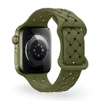 Correa de Apple Watch, de silicona, unisex, modelo Quorra