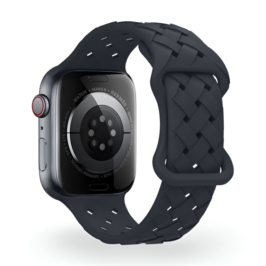 Correa de Apple Watch, de silicona, unisex, modelo Quorra