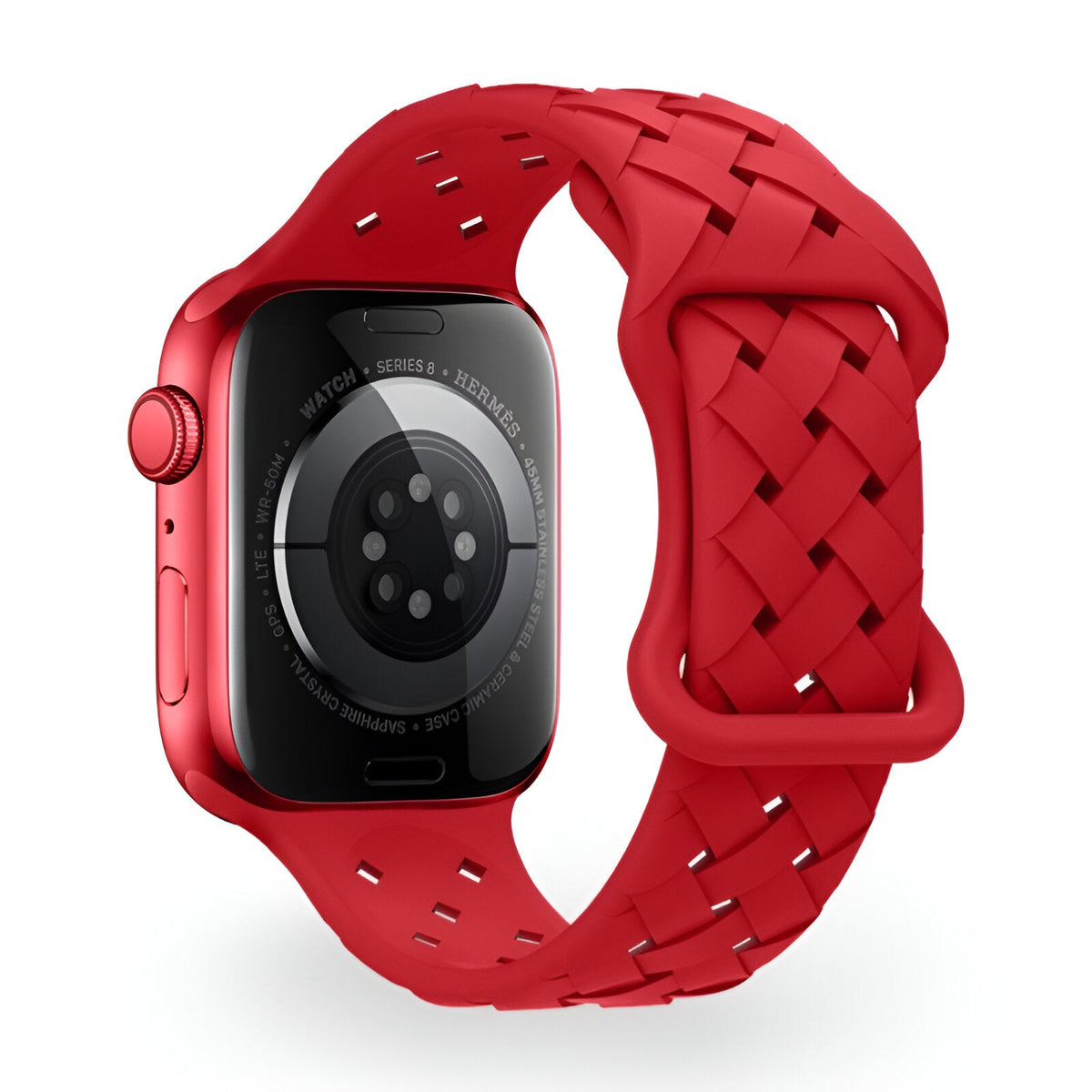 Correa de Apple Watch, de silicona, unisex, modelo Quorra