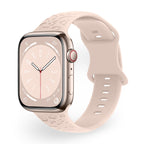 Correa de Apple Watch de silicona, motivo leopardo en relieve, todas las series, modelo Soria