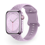 Correa de Apple Watch de silicona, motivo leopardo en relieve, todas las series, modelo Soria