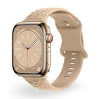 Correa de Apple Watch de silicona, motivo leopardo en relieve, todas las series, modelo Soria