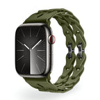 Correa de Apple Watch de silicona calada, diseño de eslabones de cadena, modelo Vexa