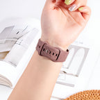 Correa de Apple Watch, de silicona con motivo floral, unisex, modelo Nexus