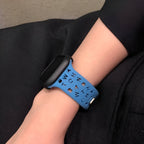 Correa Apple Watch de silicona, para mujer, modelo Rona