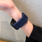 Correa Apple Watch de silicona, para mujer, modelo Rona