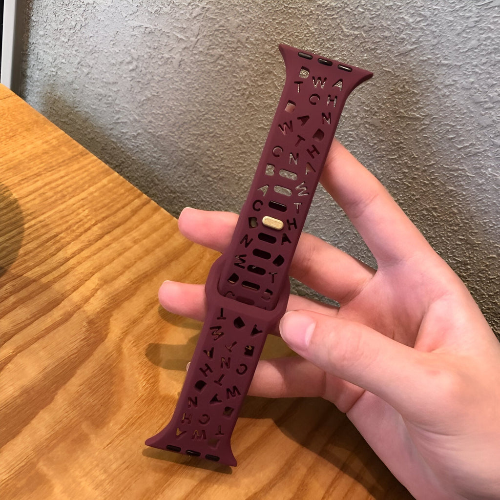 Correa Apple Watch de silicona, para mujer, modelo Rona