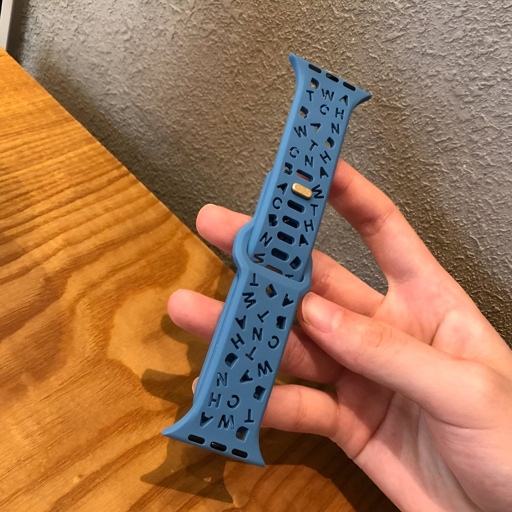 Correa Apple Watch de silicona, para mujer, modelo Rona