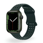 Correa Apple Watch de silicona perforada, diseño panal transpirable, modelo Yara