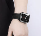 Correa Apple Watch de silicona perforada, diseño panal transpirable, modelo Yara