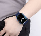 Correa Apple Watch de silicona perforada, diseño panal transpirable, modelo Yara