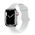 Correa Apple Watch de silicona perforada, diseño panal transpirable, modelo Yara