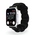 Correa Apple Watch estilo scrunchie de tela elástica, motivos variados, para mujer, modelo Nyssara