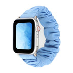 Correa Apple Watch estilo scrunchie de tela elástica, motivos variados, para mujer, modelo Nyssara