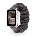 Correa Apple Watch estilo scrunchie de tela elástica, motivos variados, para mujer, modelo Nyssara