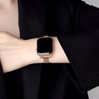 Correa Apple Watch, malla milanesa, para mujer, modelo Walida