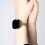 Correa Apple Watch, malla milanesa, para mujer, modelo Walida