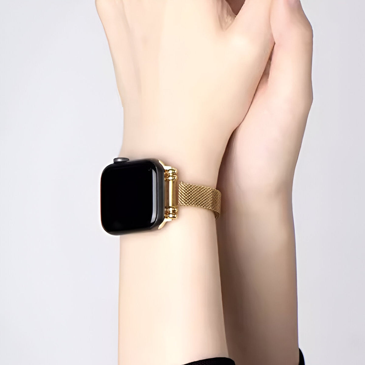 Correa Apple Watch, malla milanesa, para mujer, modelo Walida