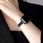 Correa Apple Watch, malla milanesa, para mujer, modelo Walida