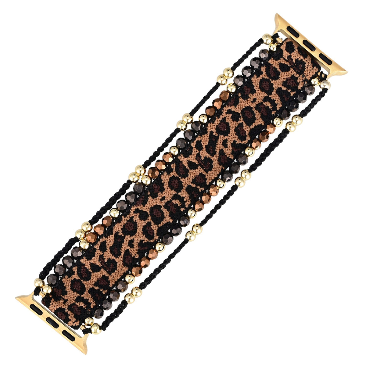 Correa Apple Watch, motivo leopardo, para mujer, modelo Cira
