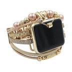 Correa Apple Watch, multicapa, multicolgantes, para mujer, modelo Fidi