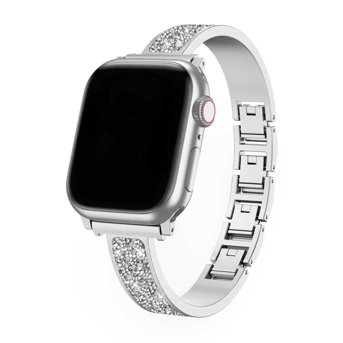 Correa Apple Watch, con lentejuelas, para mujer, modelo Douwa