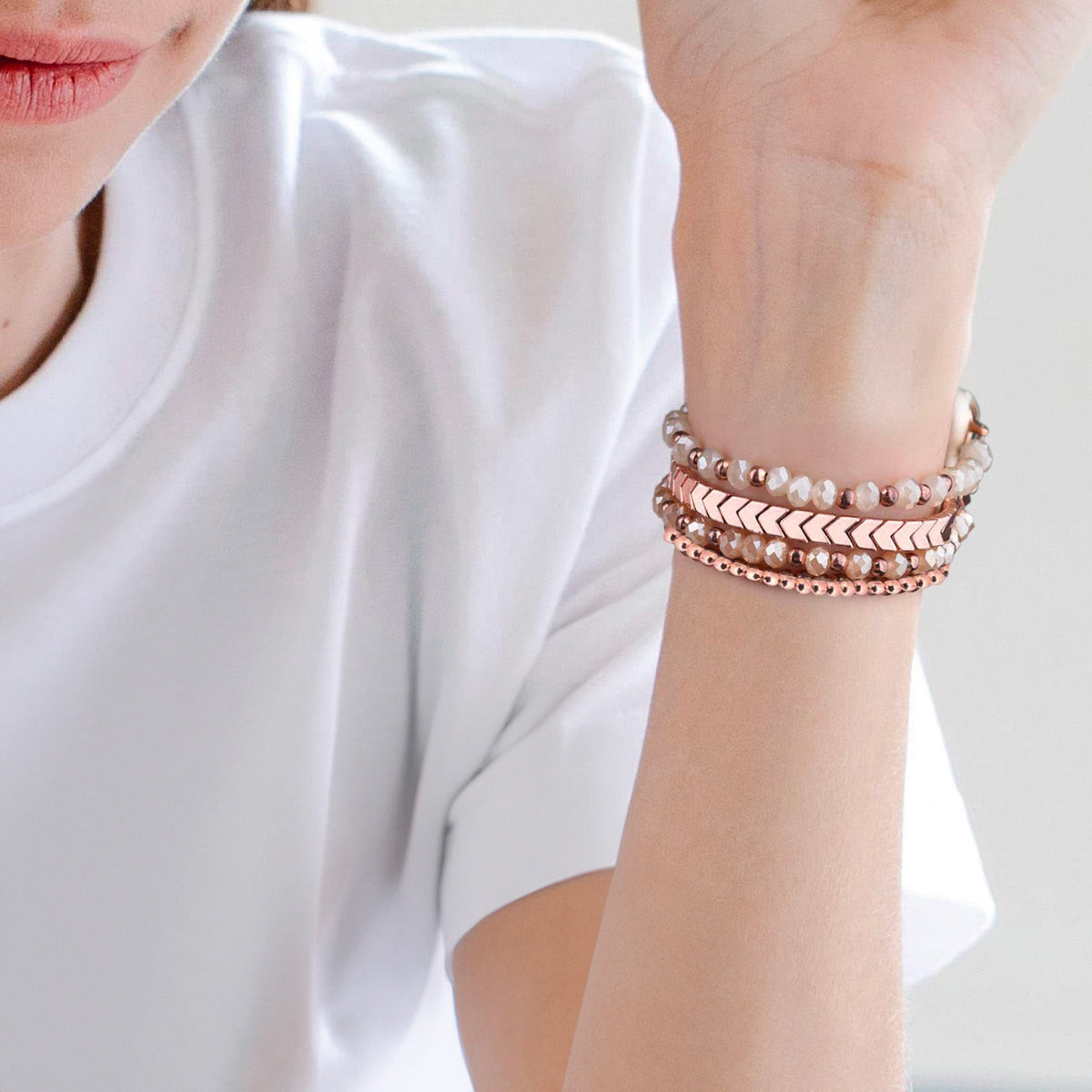 Correa para reloj inteligente, de cristal brillante, para Apple Watch, modelo Karmelle