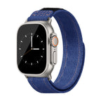 Correa vaquera denim, look casual y elegante, para Apple Watch, ajustable, modelo Locarne